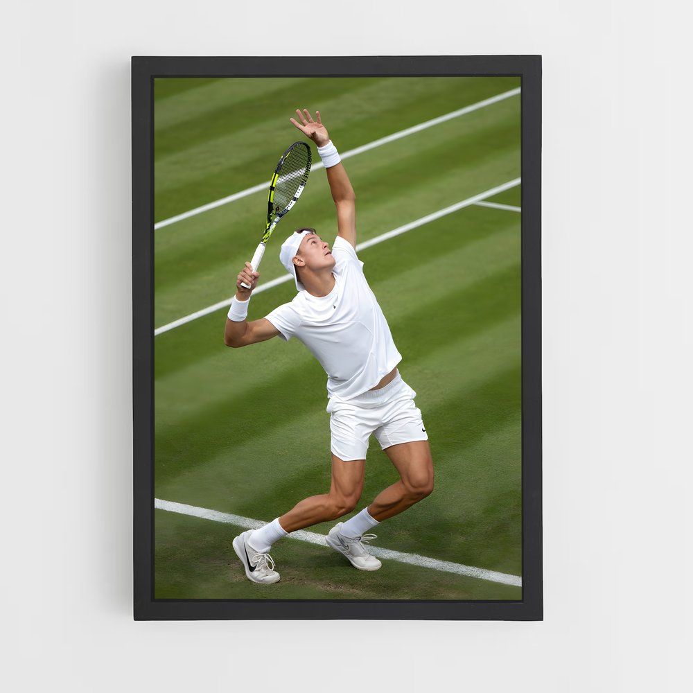 Poster Holger rune activités – affiche Tennis (vue 2)